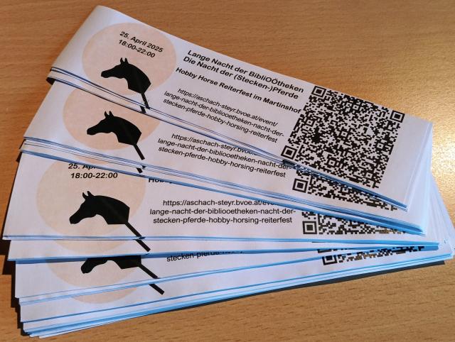 Erinnerungsstreifen mit QR-Code